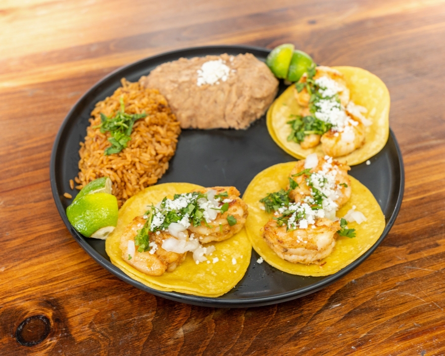 Taco Combo - Shrimp (Grilled).