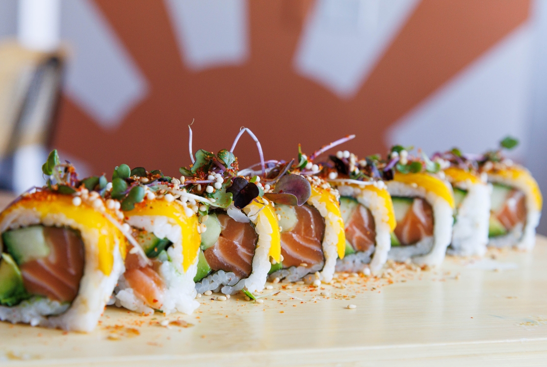 Golden Sunset Roll.