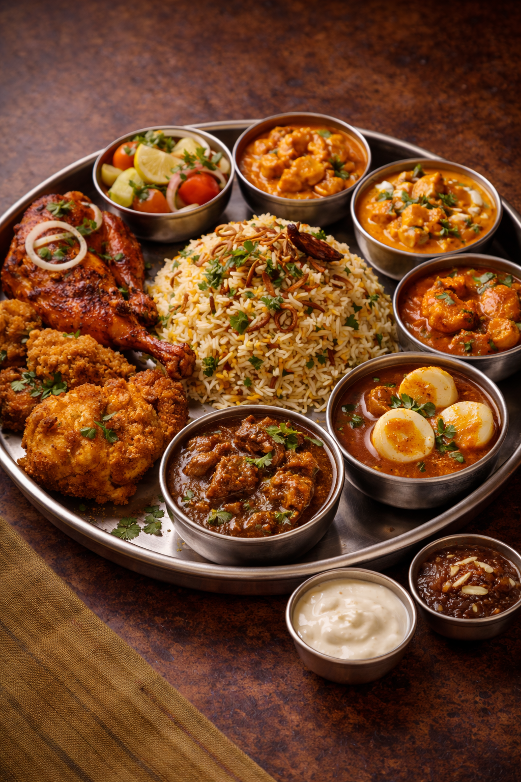 Non-Veg Deluxe Thali.