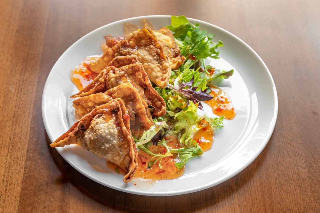 Steak and Cheese Rangoon.