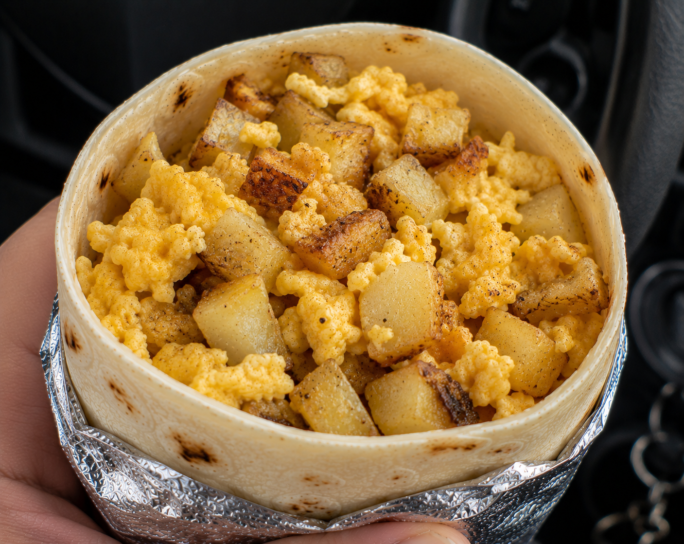 Egg & Potato.