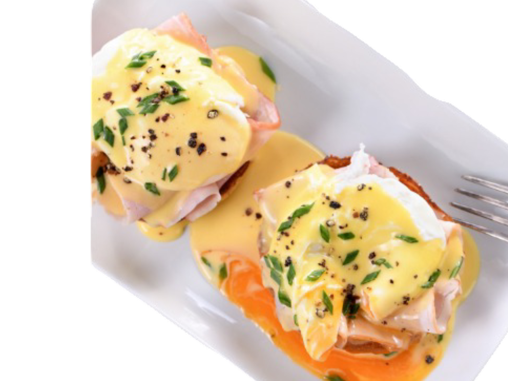 Eggs Benedict with Nova Lox.