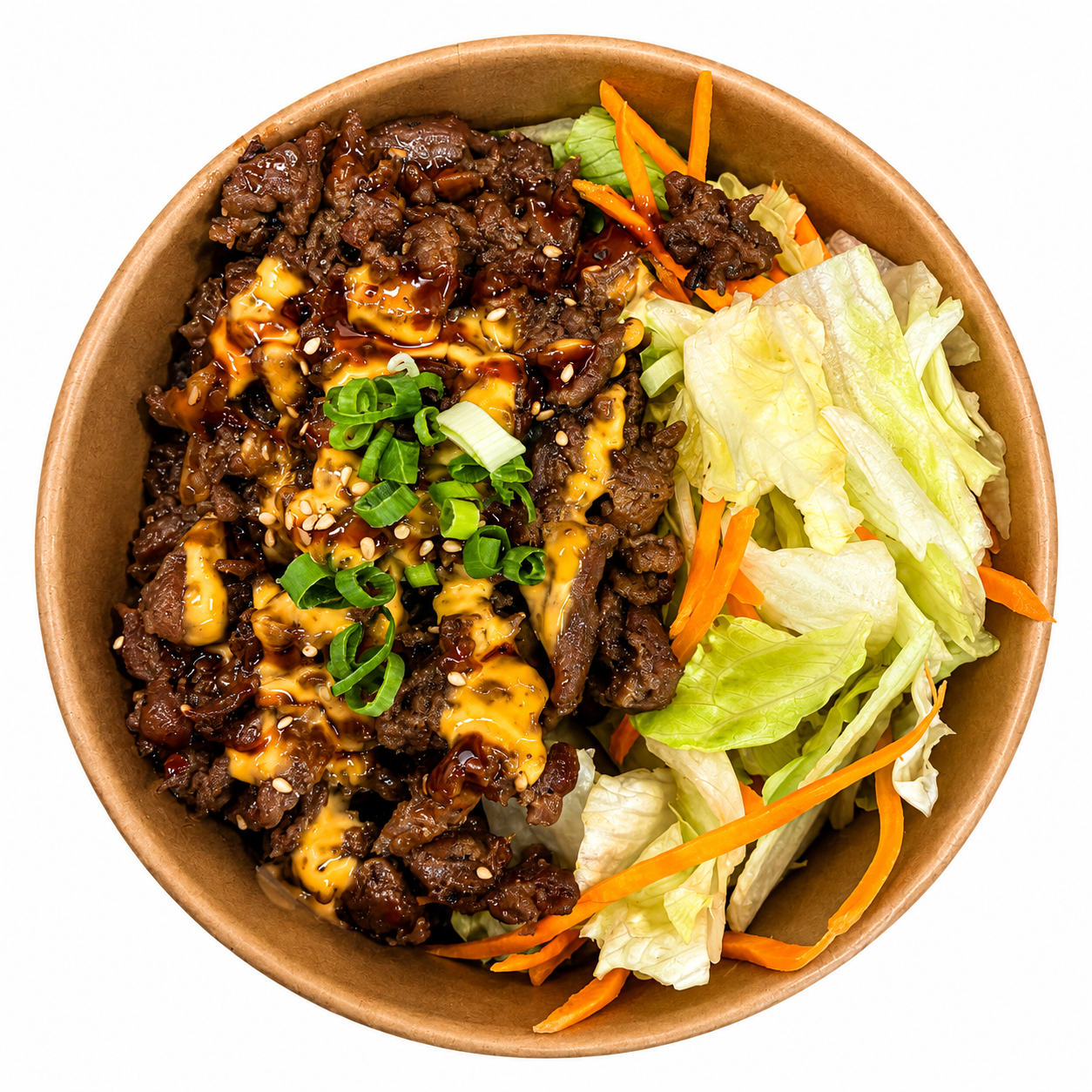 Beef Teriyaki Cup Bop.