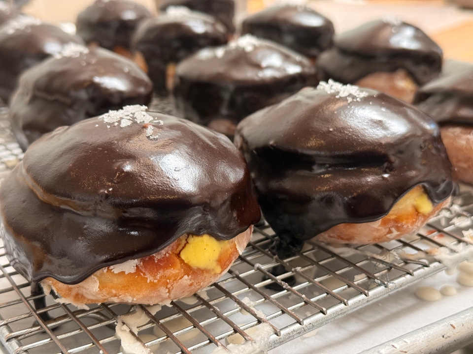 Boston Cream Pie Doughnut.