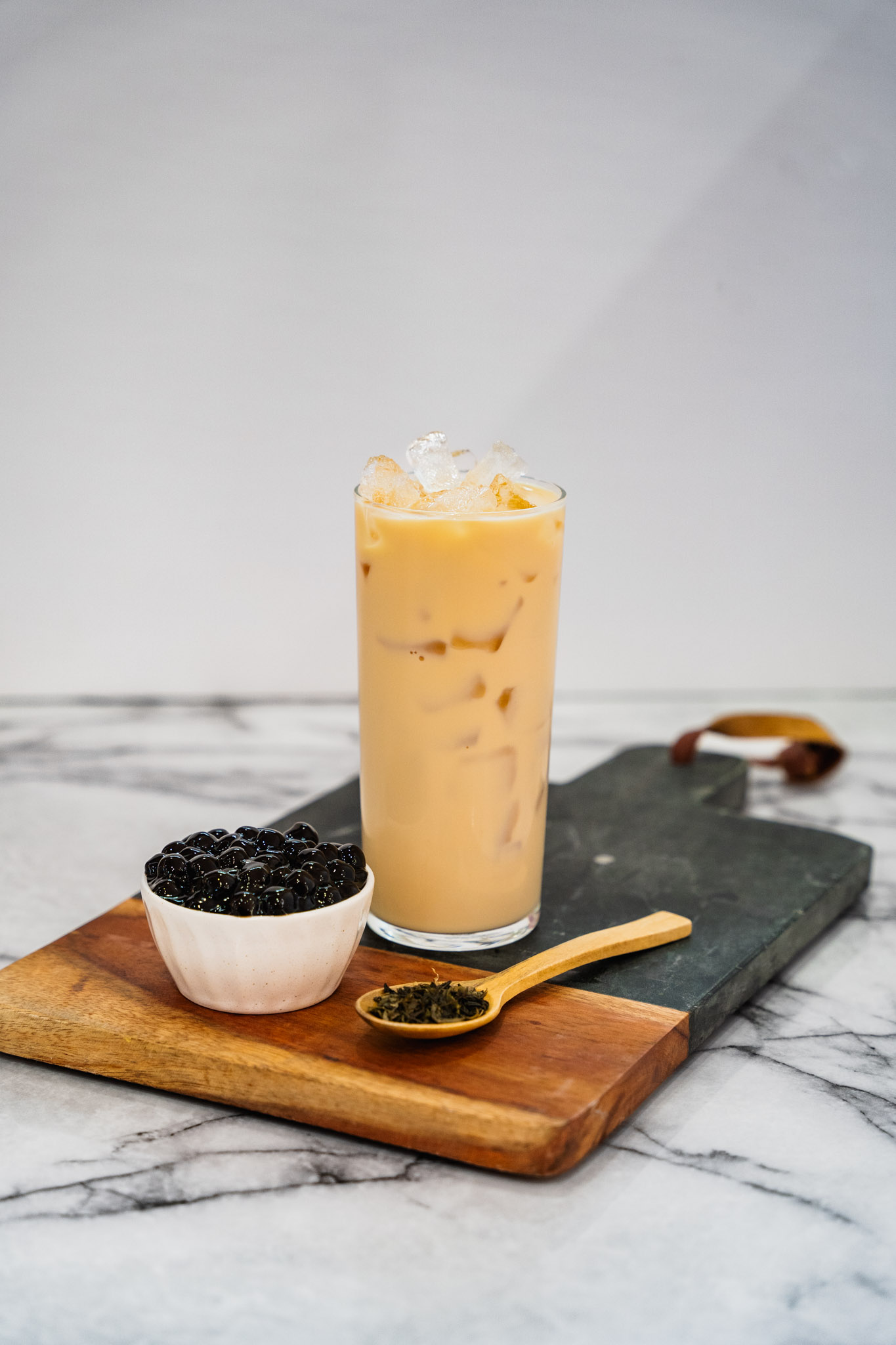 Jasmine Milk Tea.