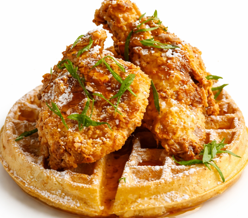 Boneless Chicken & Waffle.