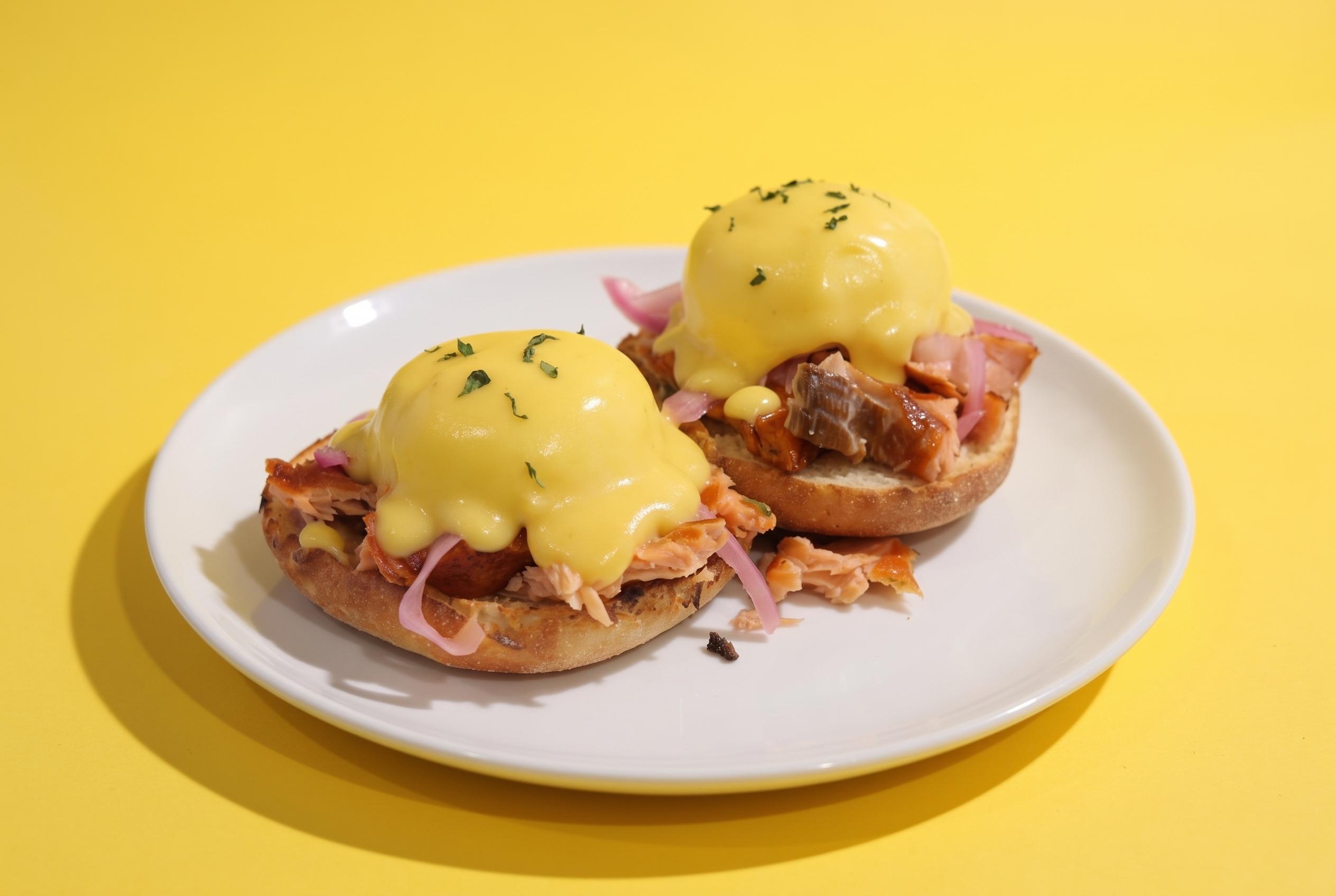 Smoked Salmon Benedict.