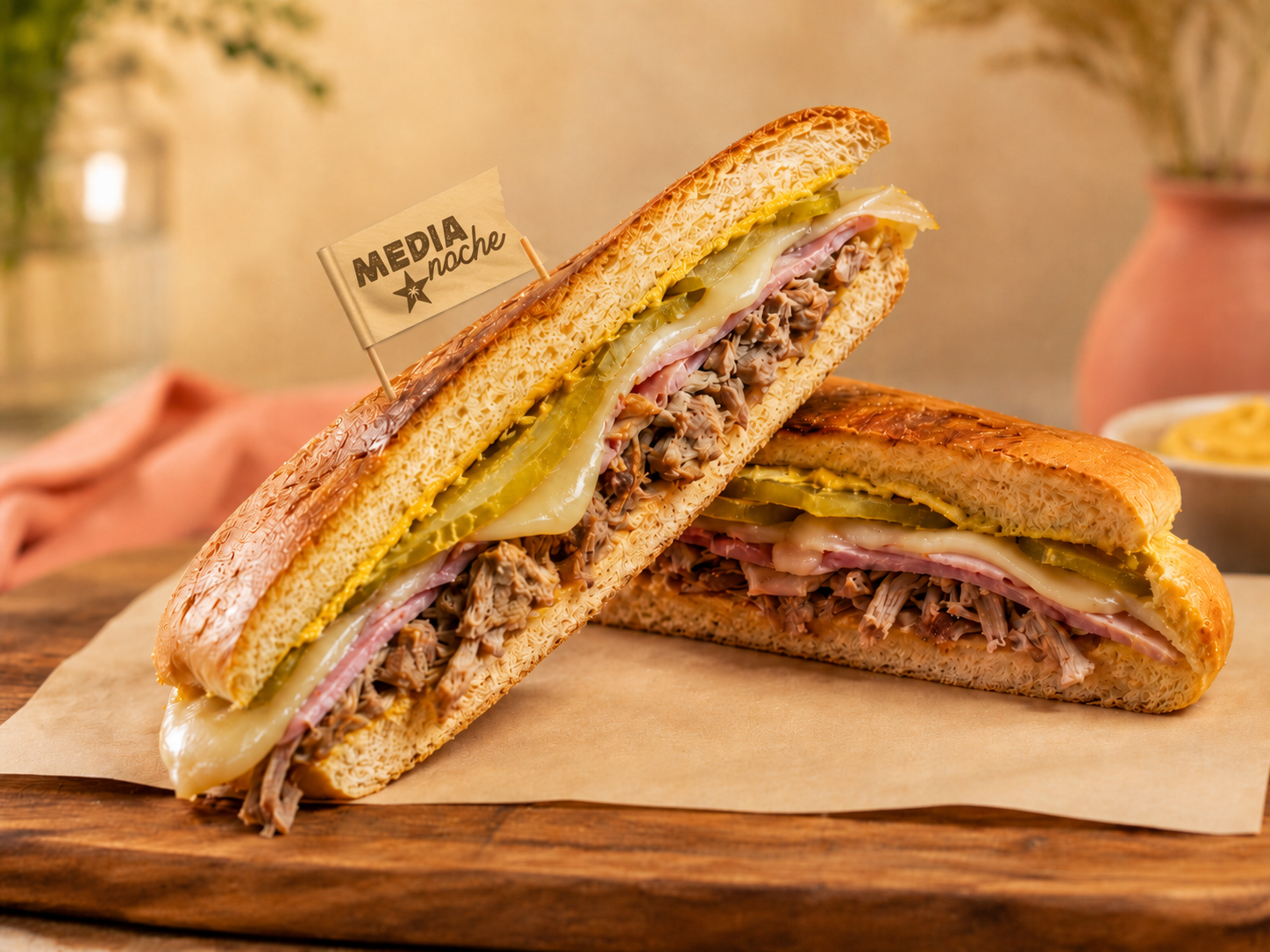 MEDIA NOCHE SANDWICH.