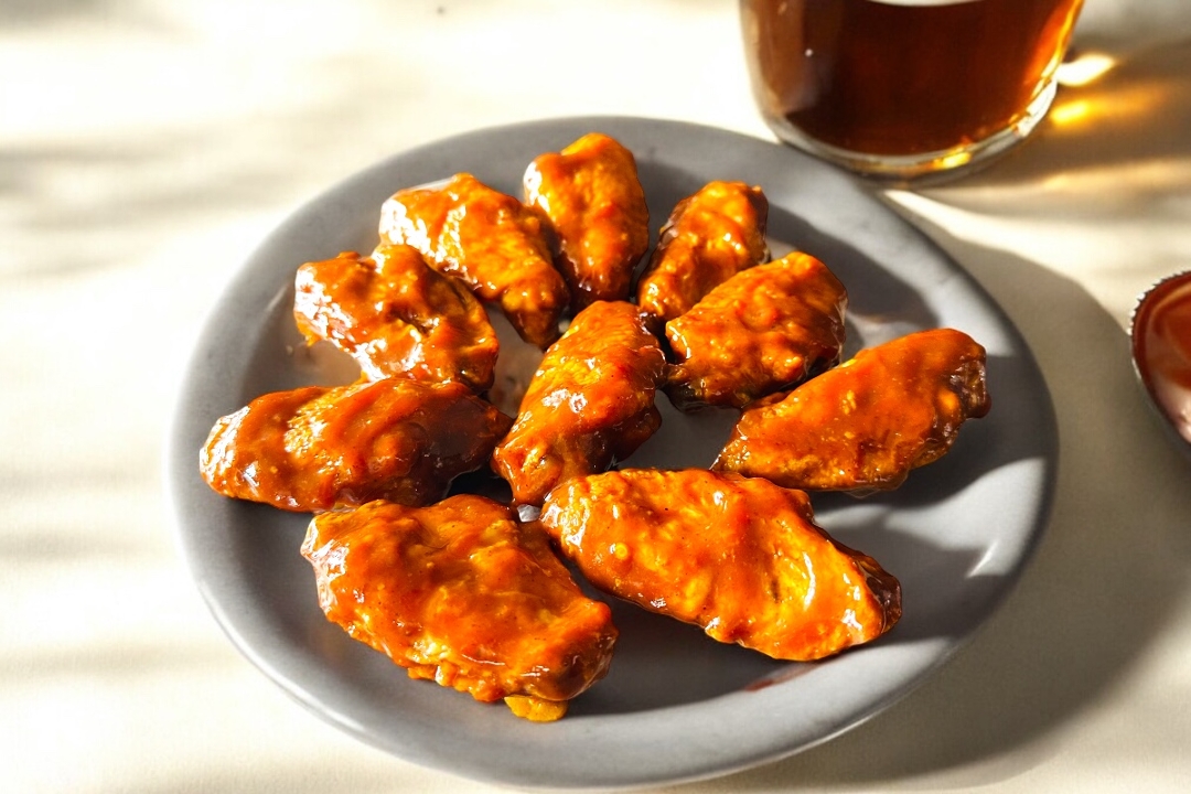 BBQ Halal Wings.
