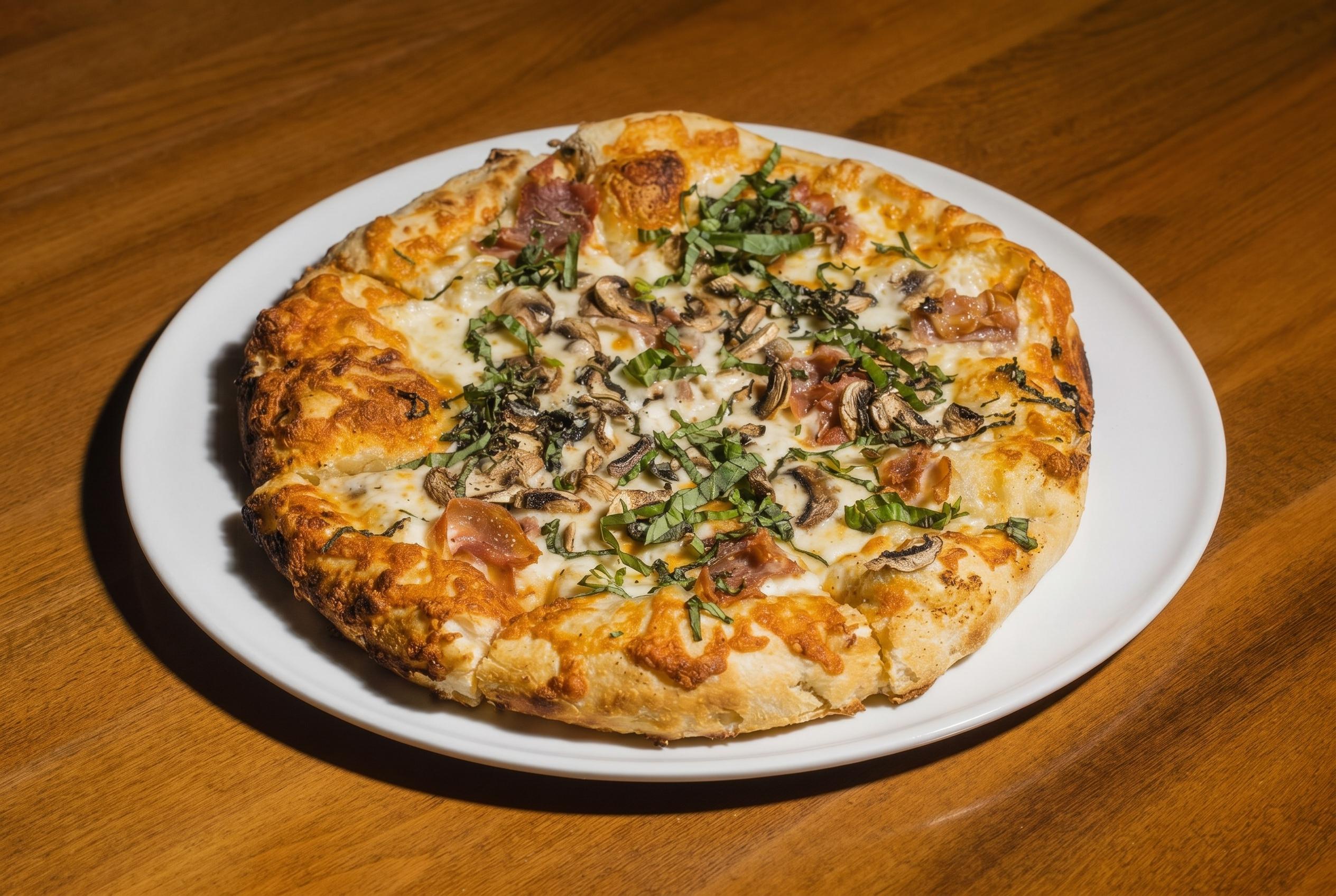 Pizza Bianca.