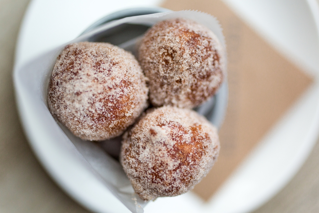 Ricotta Doughnuts.