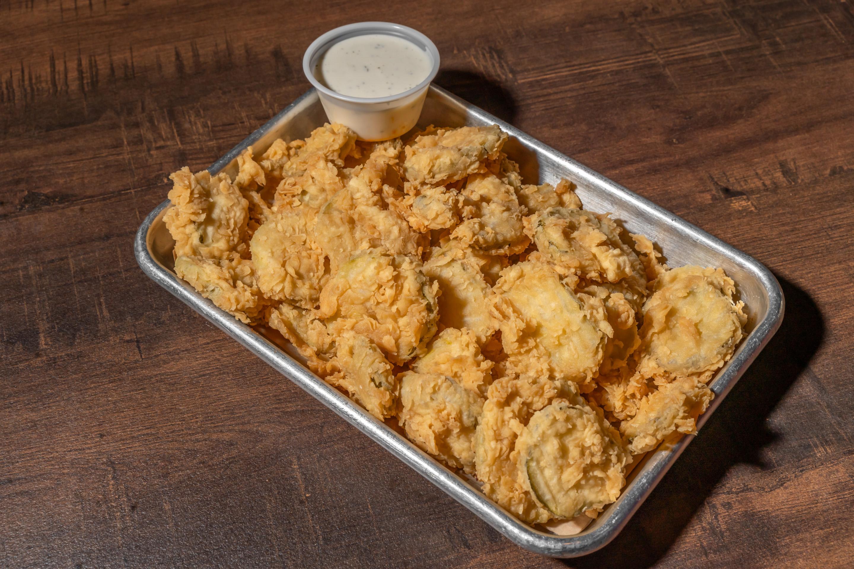 Fried Pickle Chips.