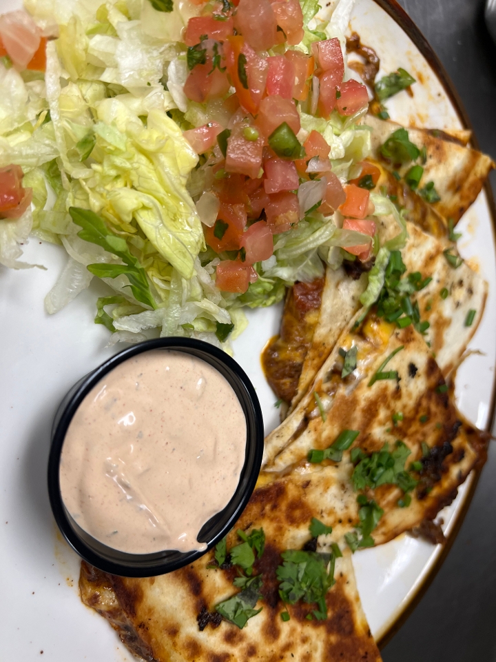 Smoked Birria Quesadilla.