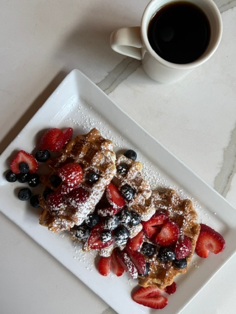 Belgian Waffles.