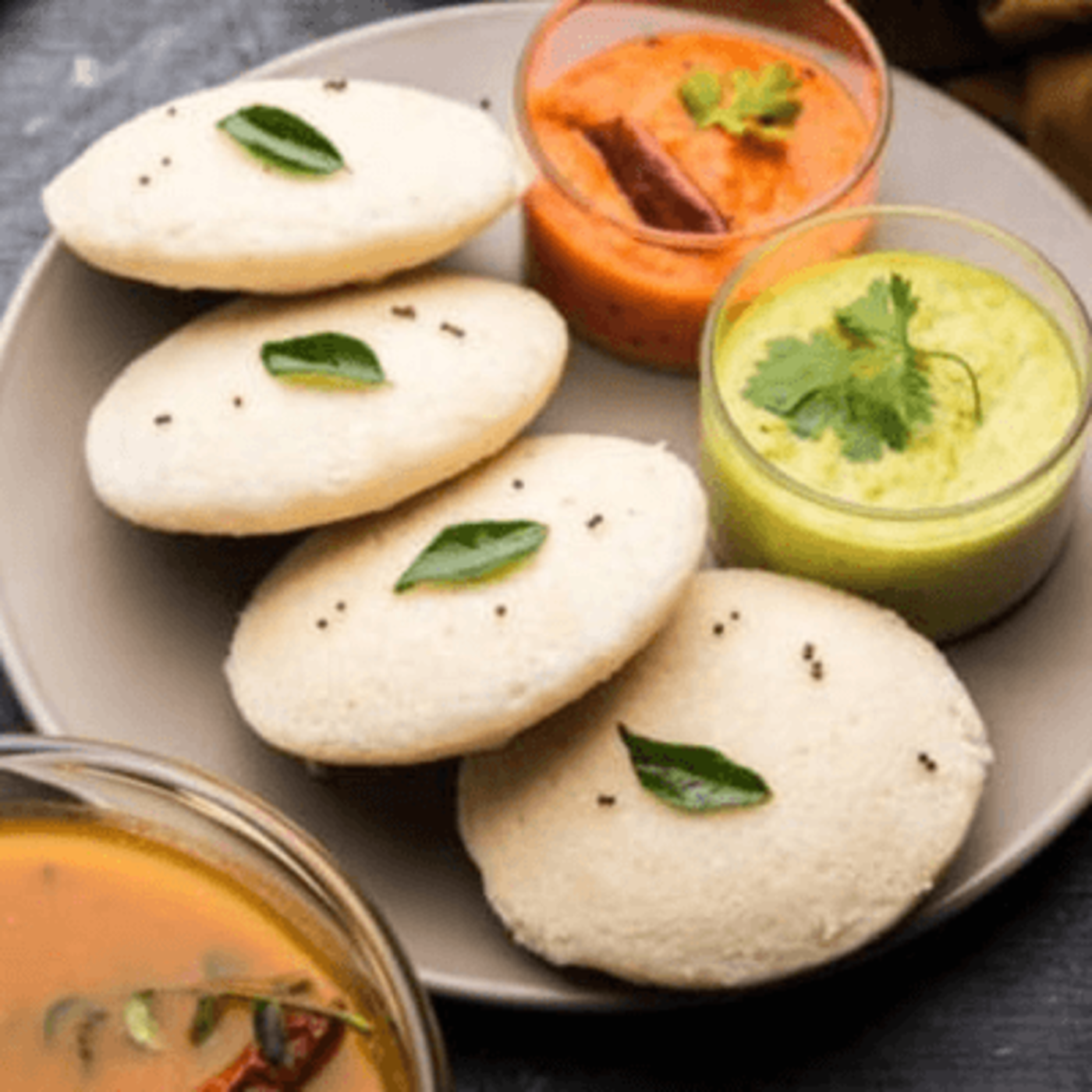 Idli Sambar.