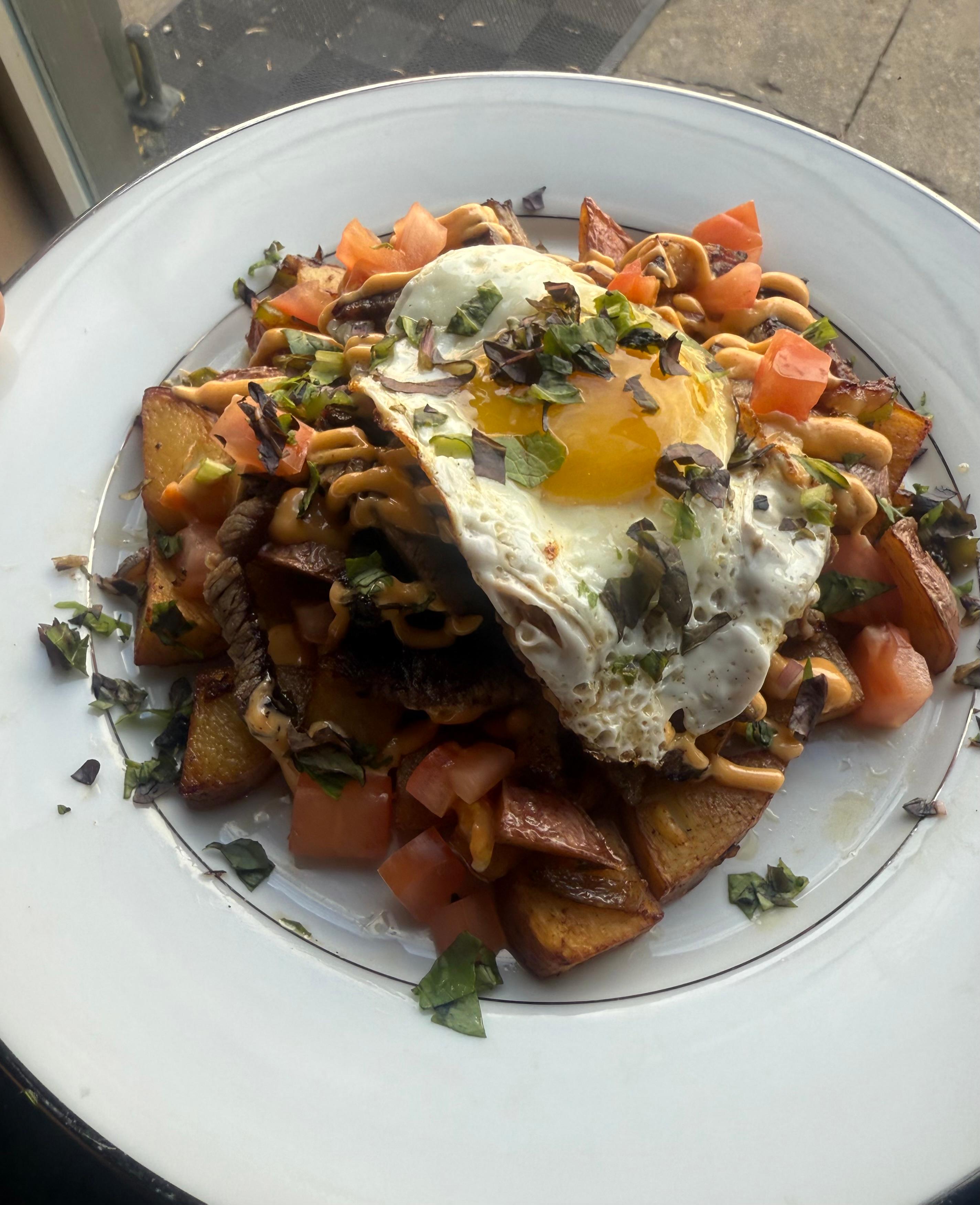 Smoked Brisket Hash.