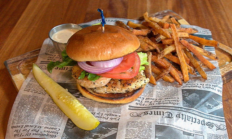 Grilled Chicken Sandwich.