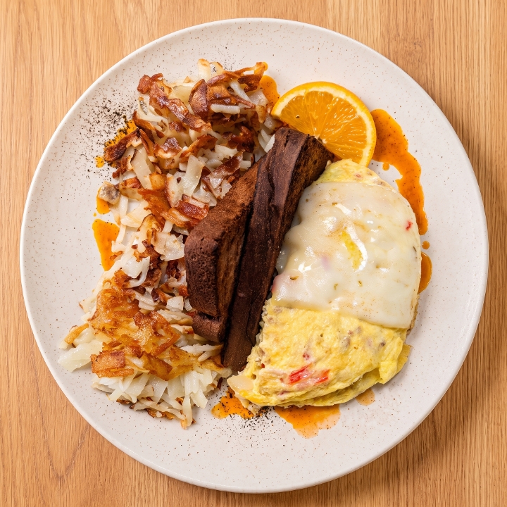 Sausage Omelette.