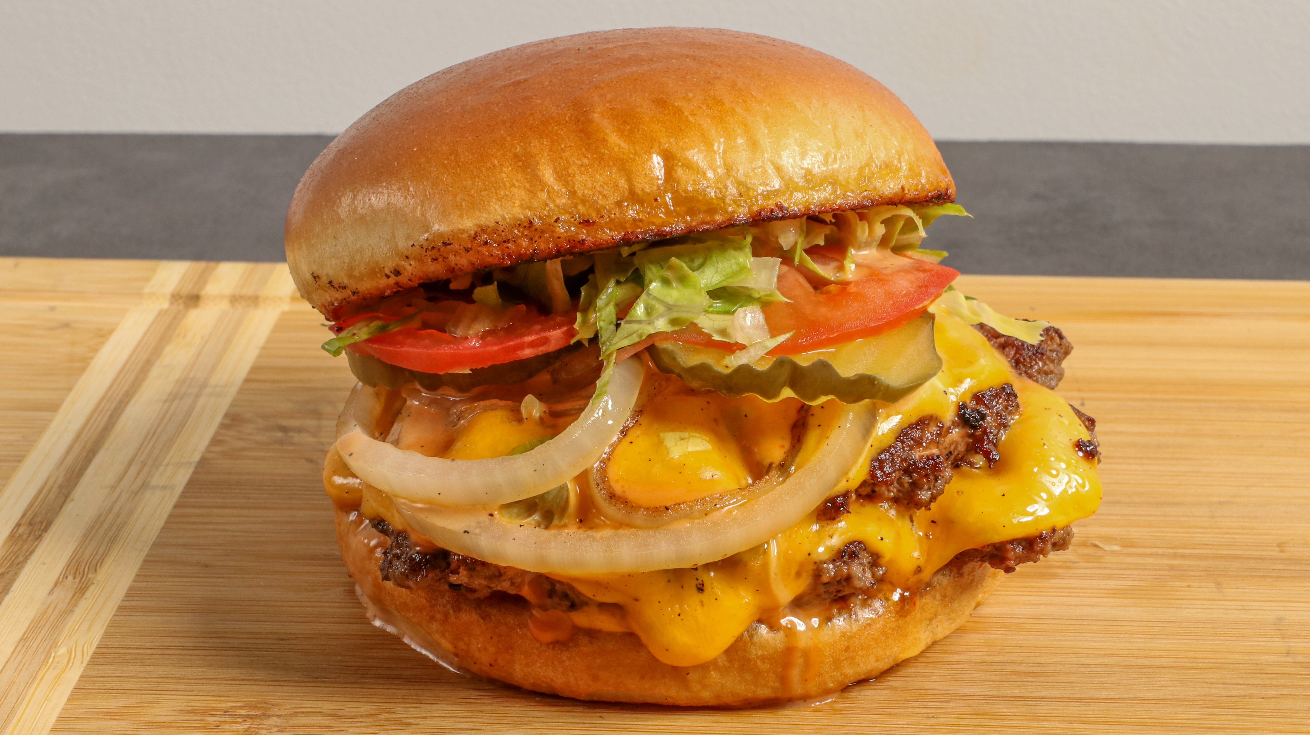 The Double OG Smash and Smash Fries.