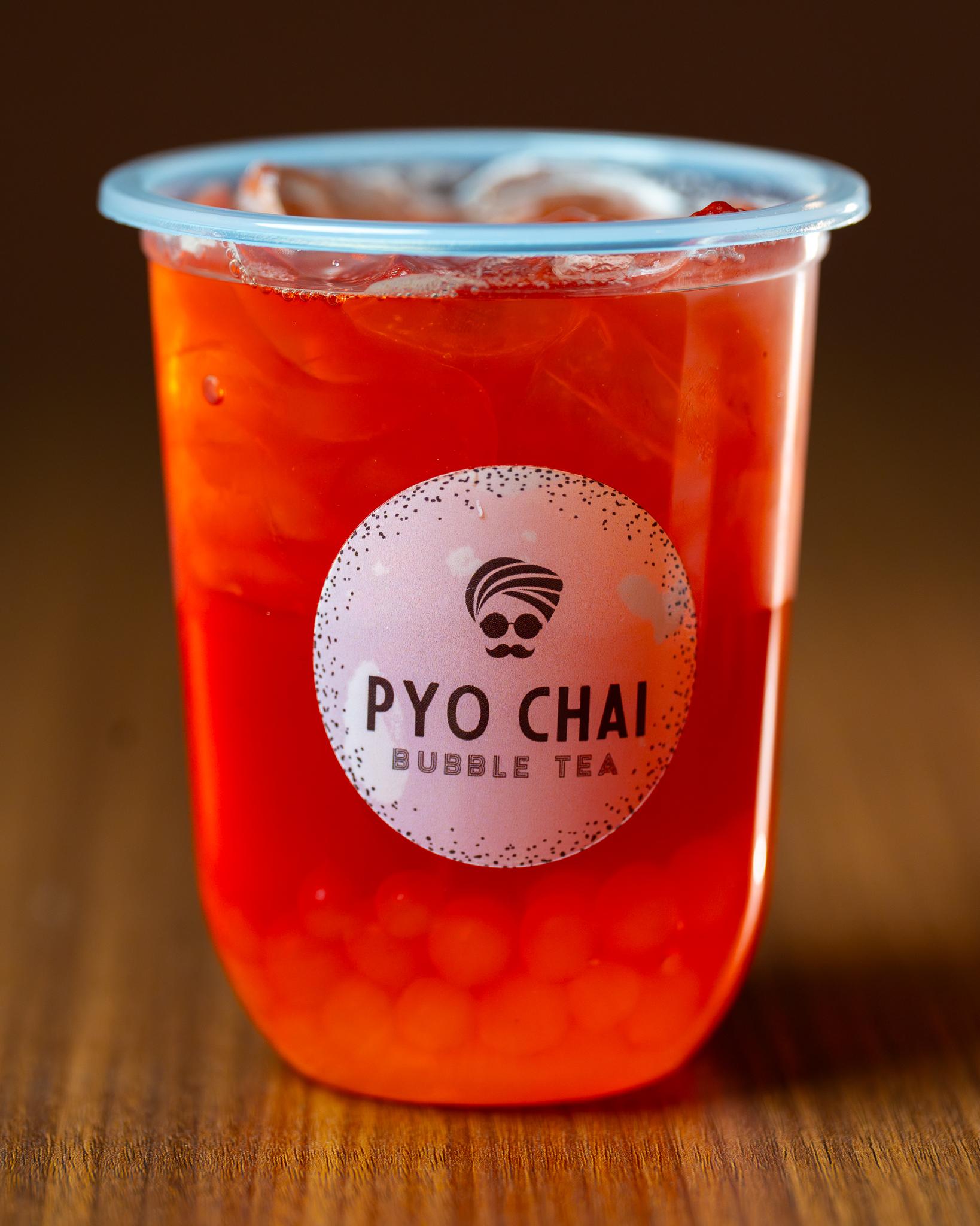Rooh afza passionfruit lemonade.