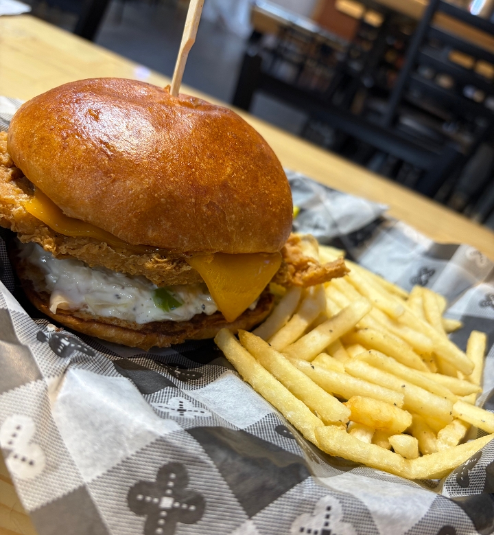 Farmers Chicken Sandwich.
