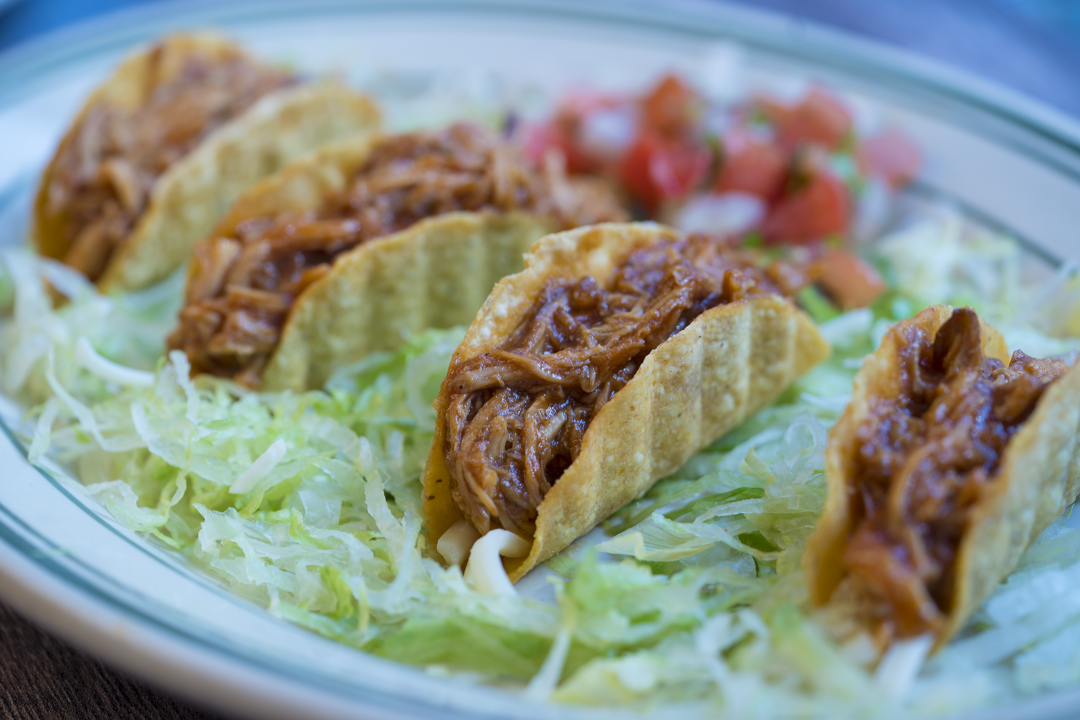 4 Taco Sliders.