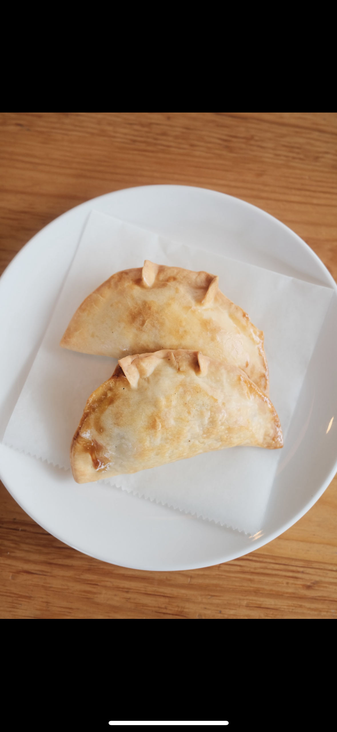 Premium Mushroom Empanada.