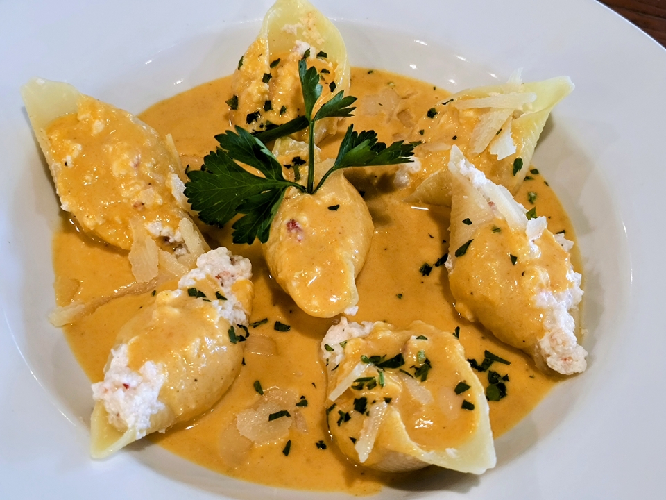 Conchiglioni Aragosta.