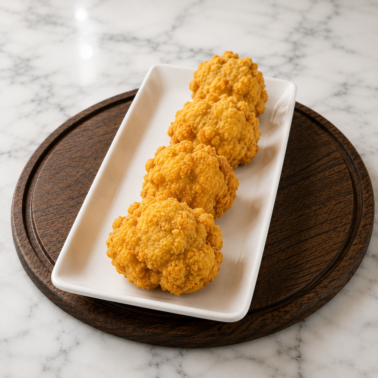 Vegan Fried Cauliflower.