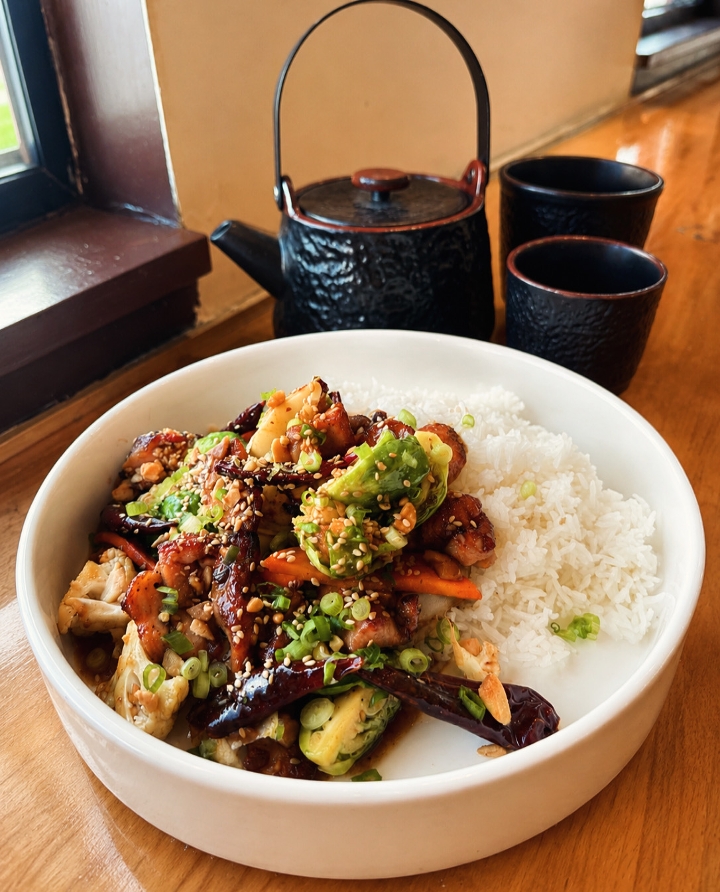 Chicken Kung Pao Stir Fry.