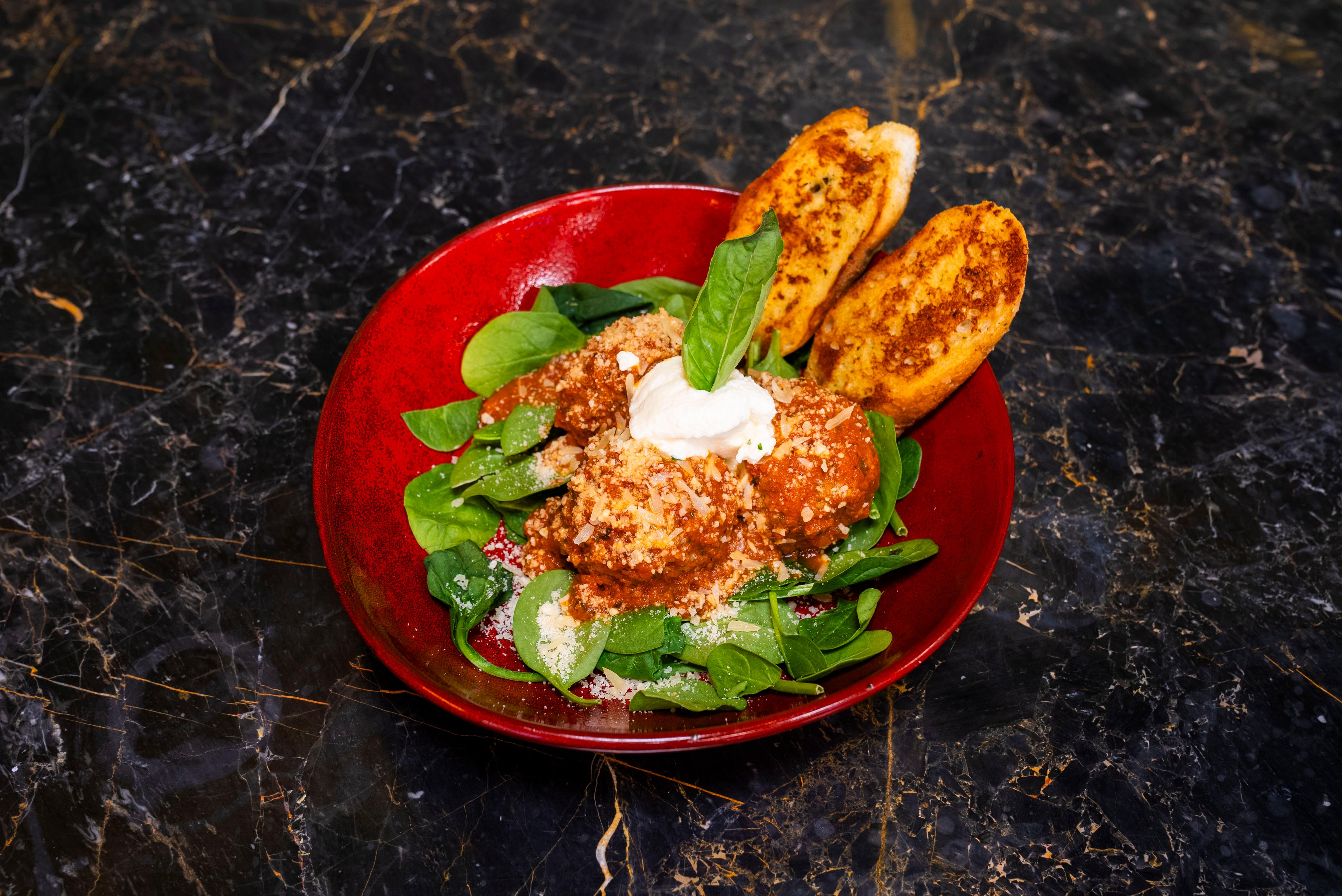 Mamas Baked Meatballs.