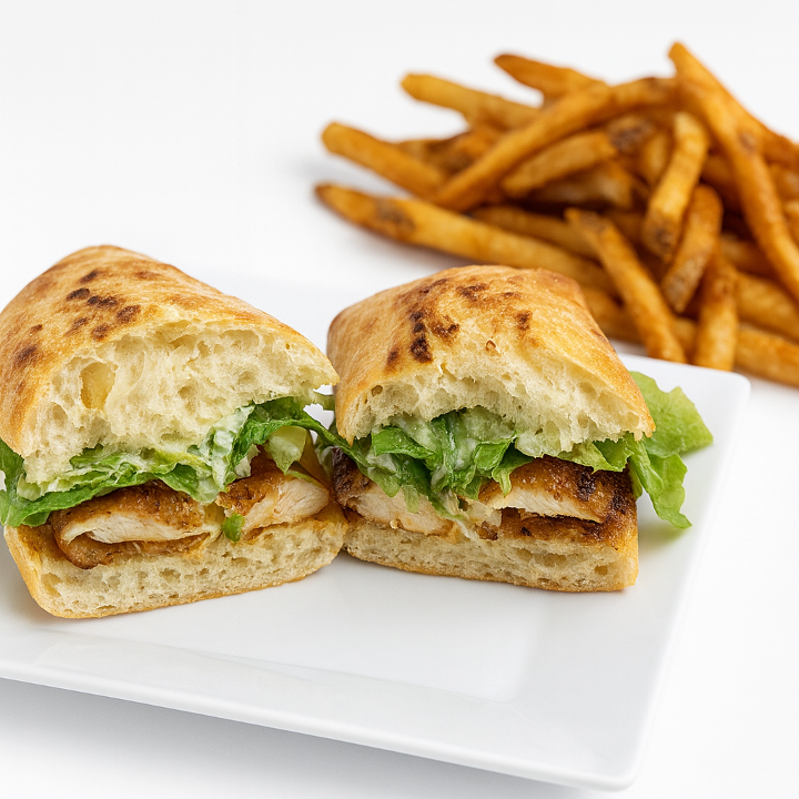 Chicken Caesar Melt.