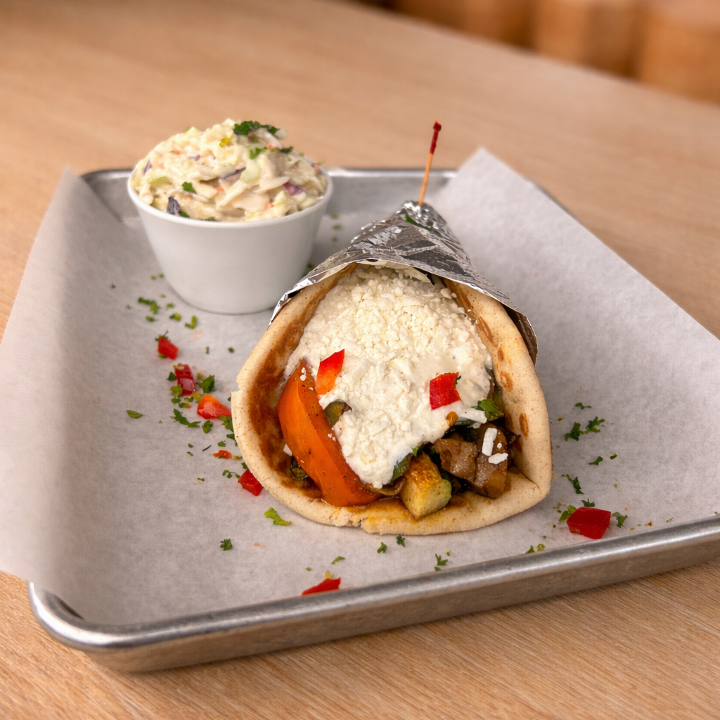 Grilled Veggie Gyro.