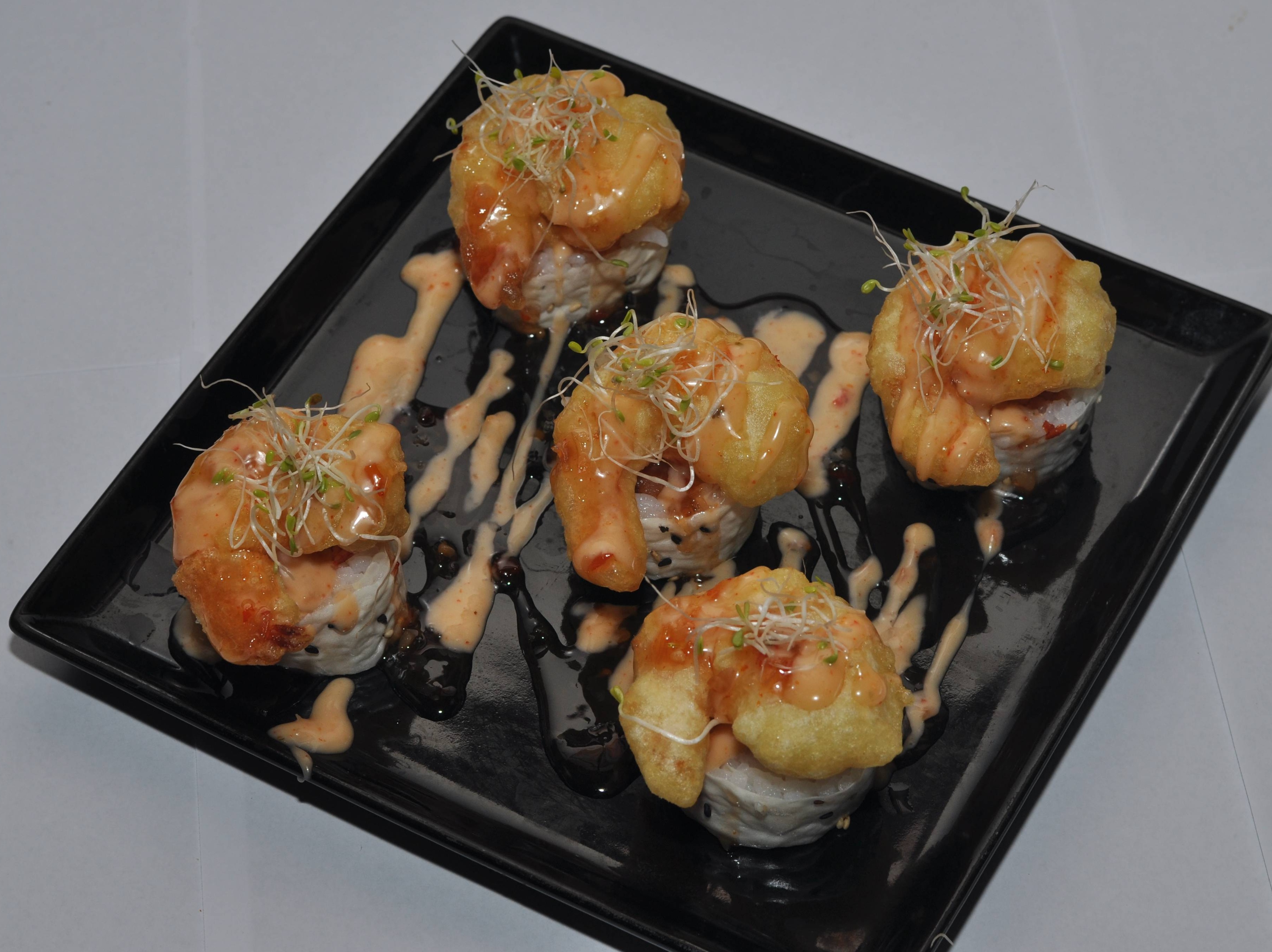 Spicy Rock Shrimp Roll.