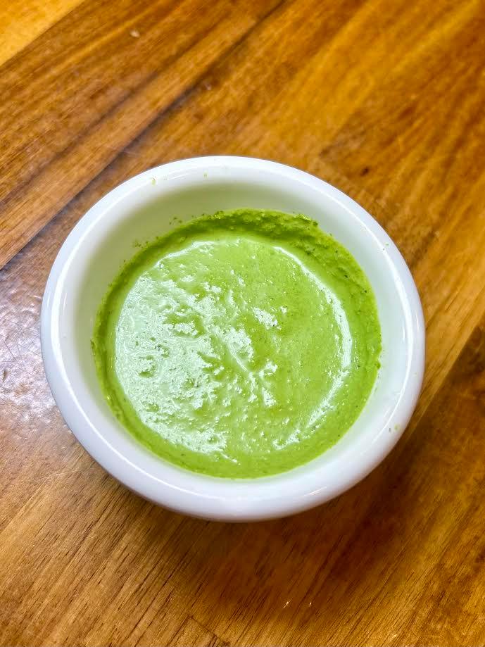 Green Goddess Sauce.