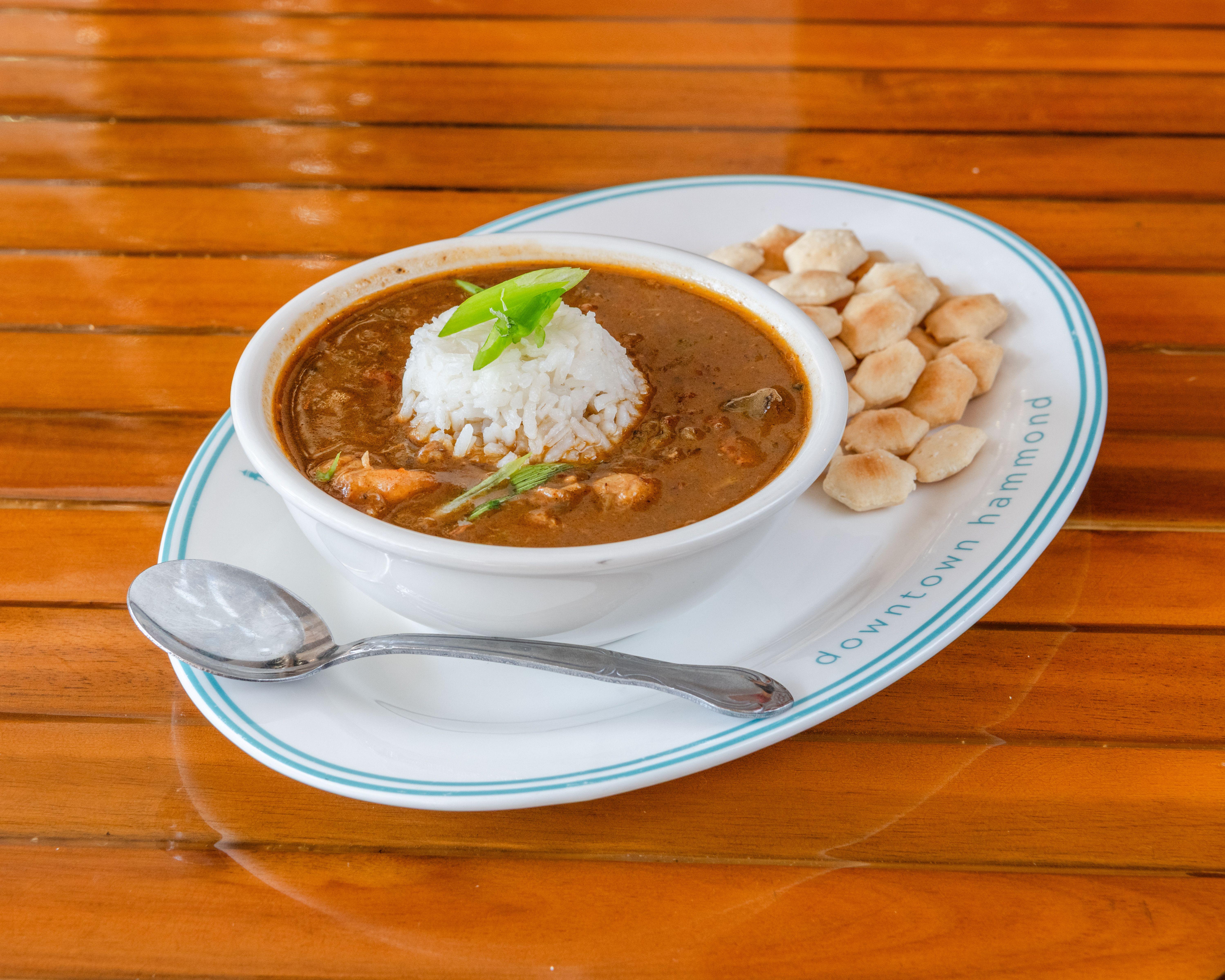 Seafood Gumbo.