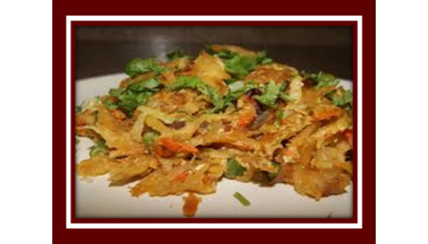 Egg Kothu  -Non  Vegan.