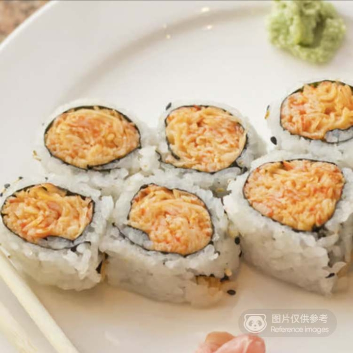 Spicy Crabmeat Roll.