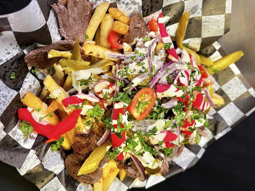 Loaded Shawarma Fries.
