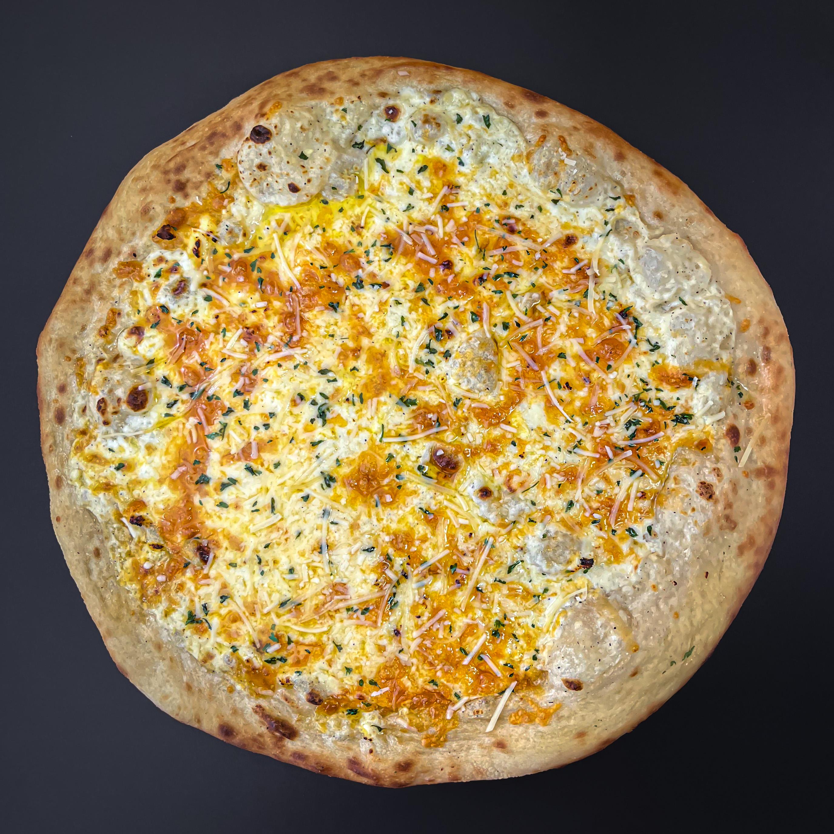 4Cheez with Hot Honey.