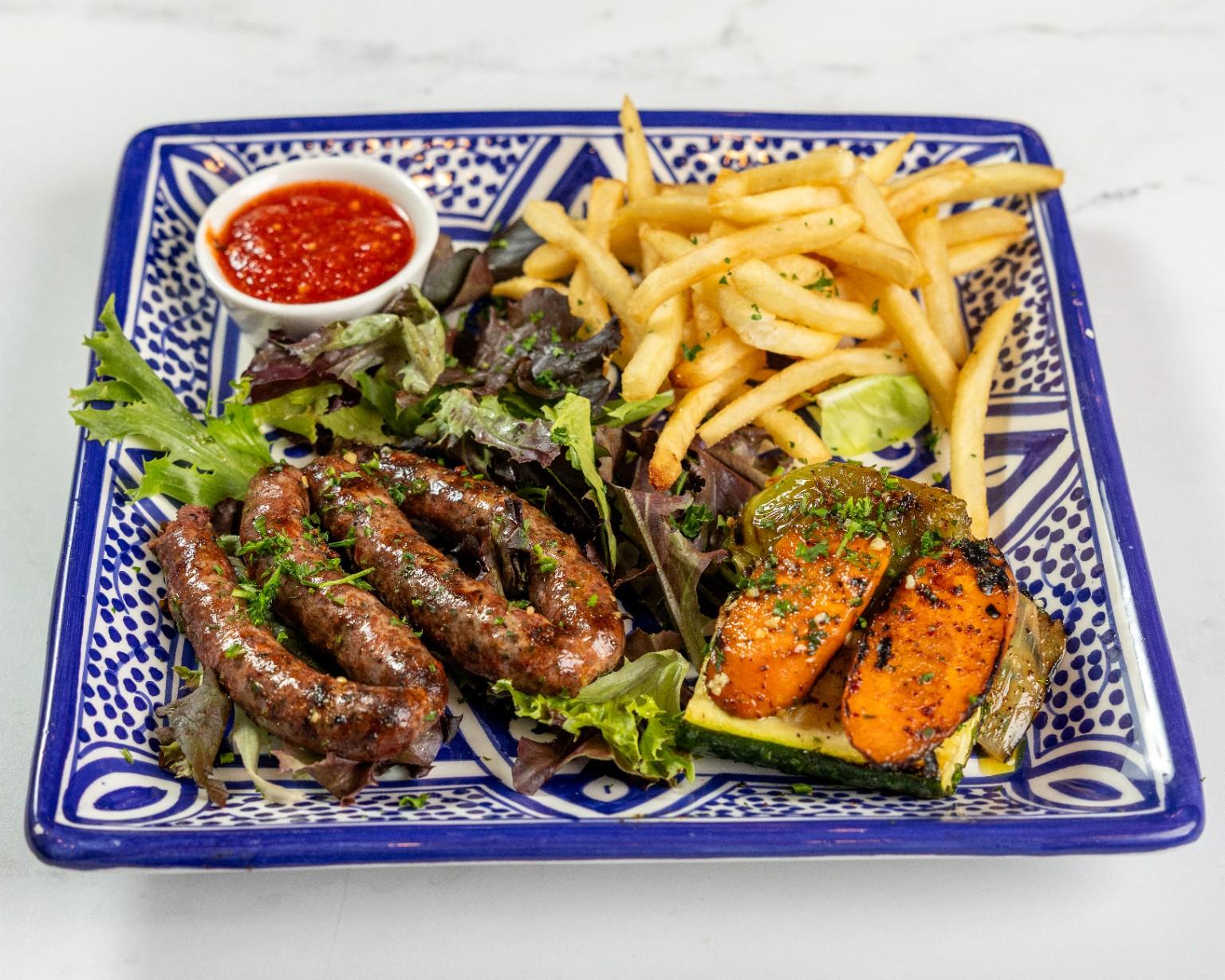 Merguez Kabob.