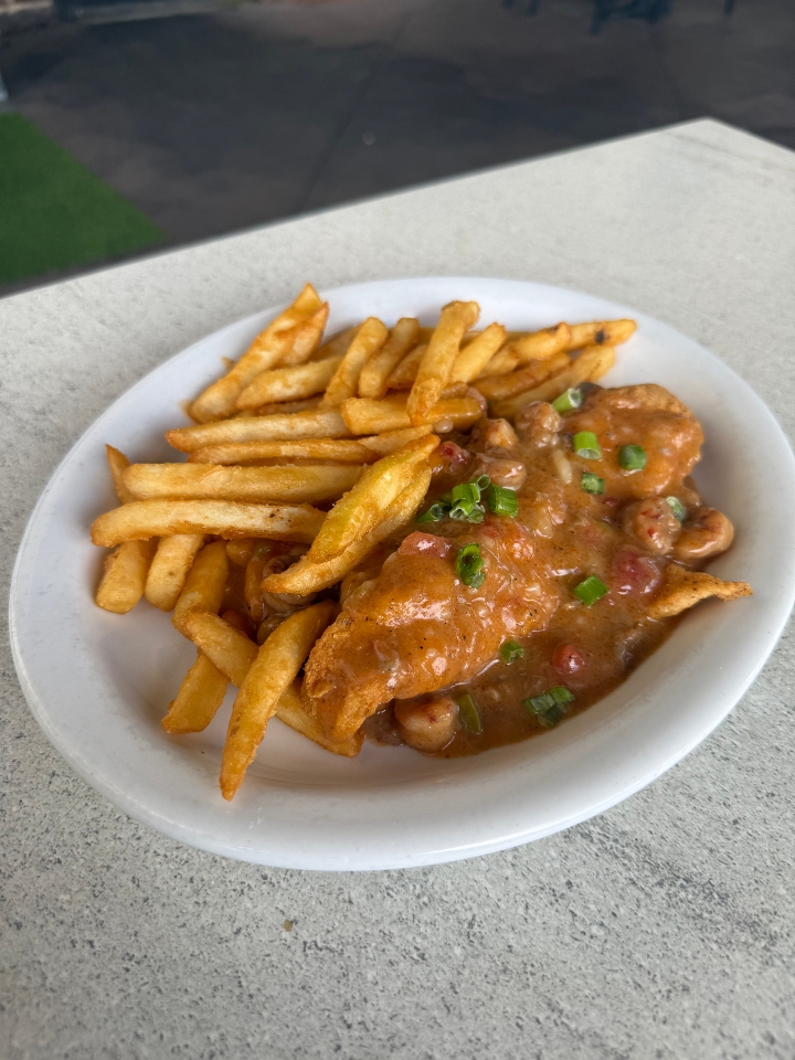 Cajun Catfish Lunch.