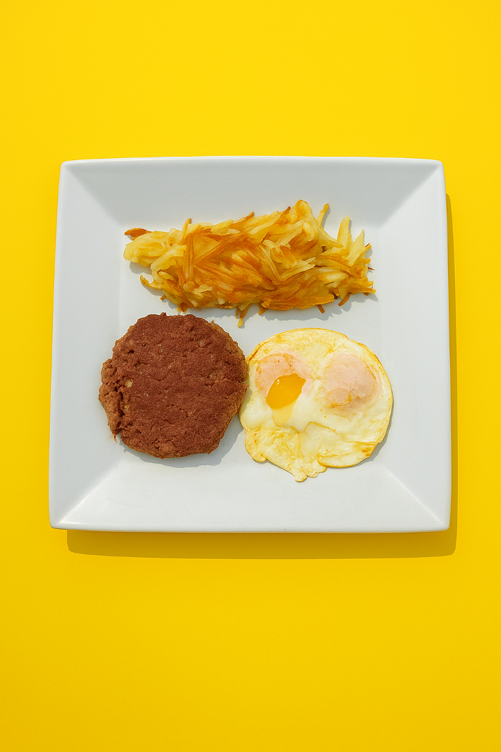 Corned Beef Hash & Eggs.