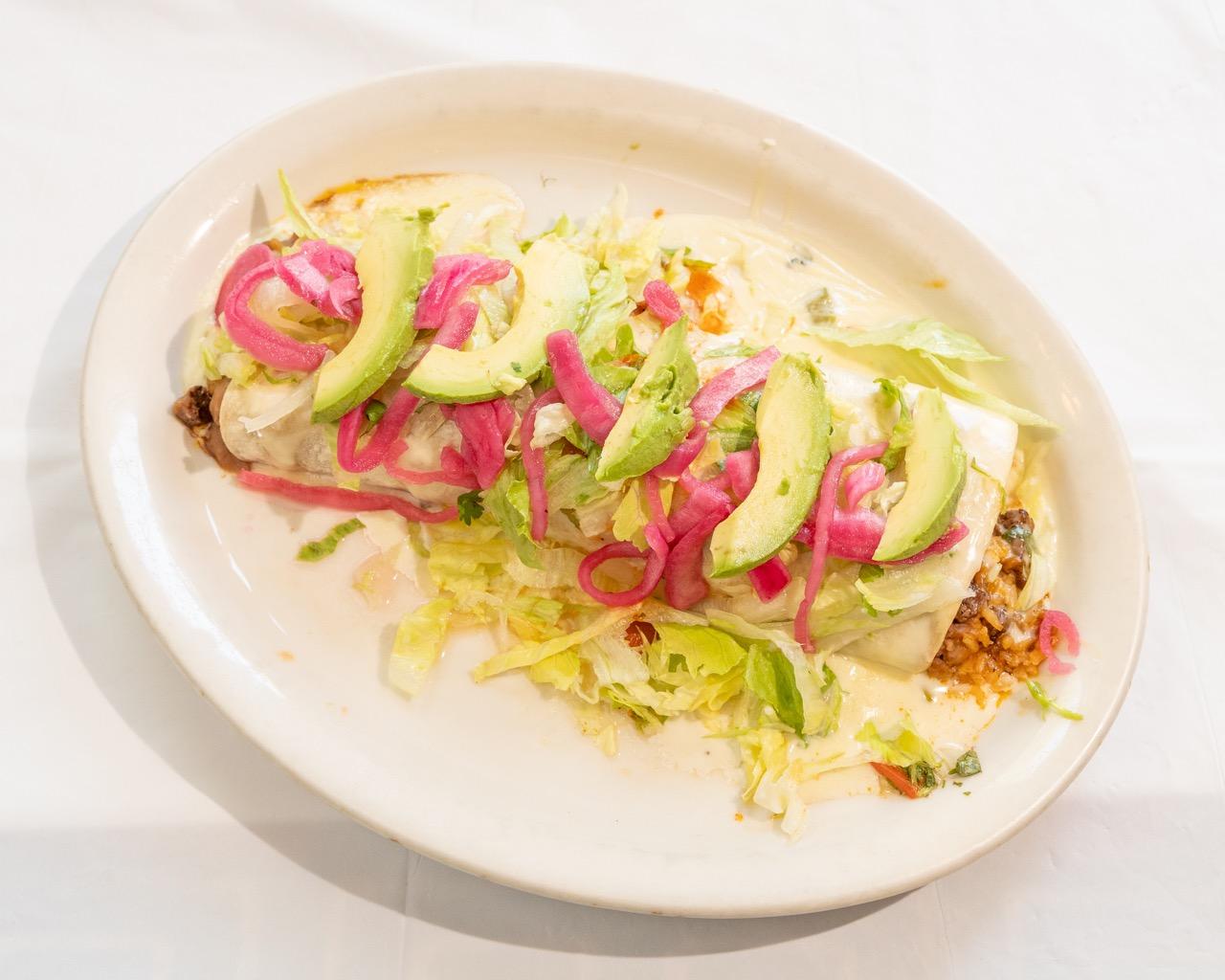 Surf and Turf Burrito.