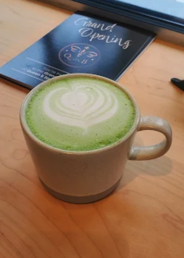 Matcha latte.