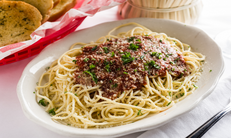 Spaghetti with Sauce.