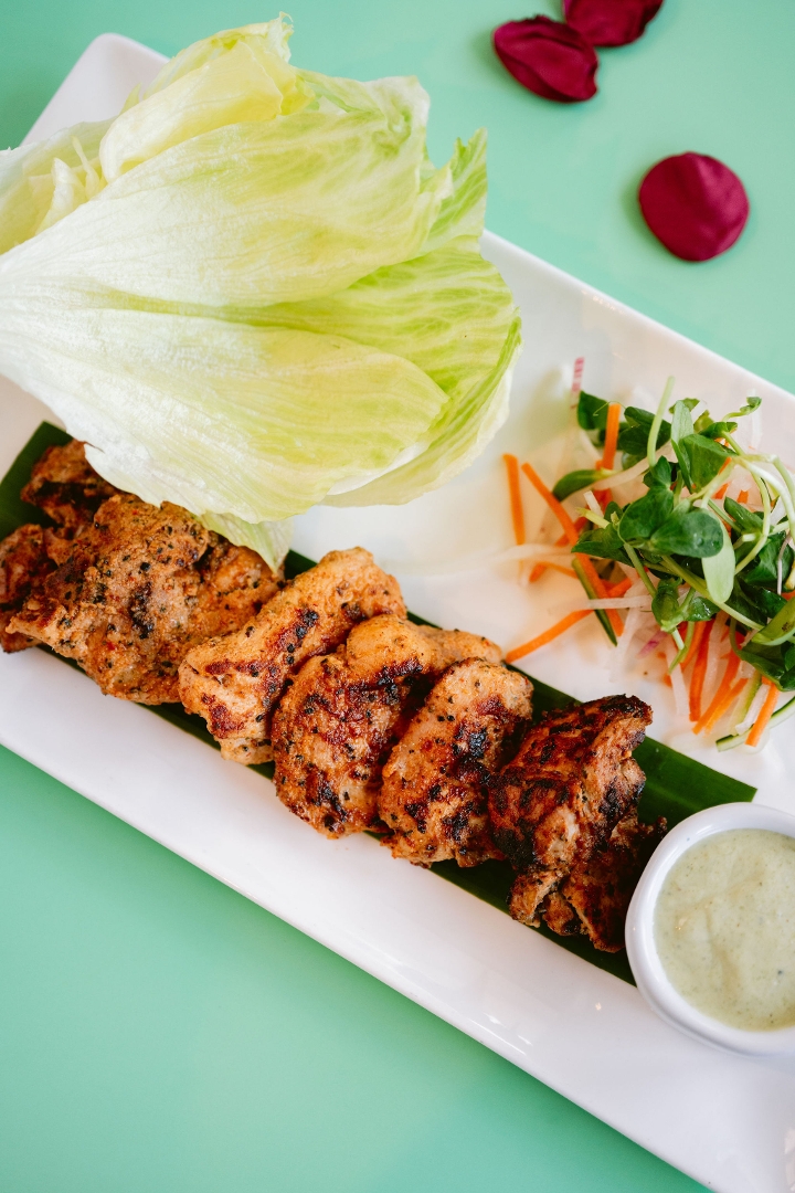 Black Pepper Chicken Tikka.