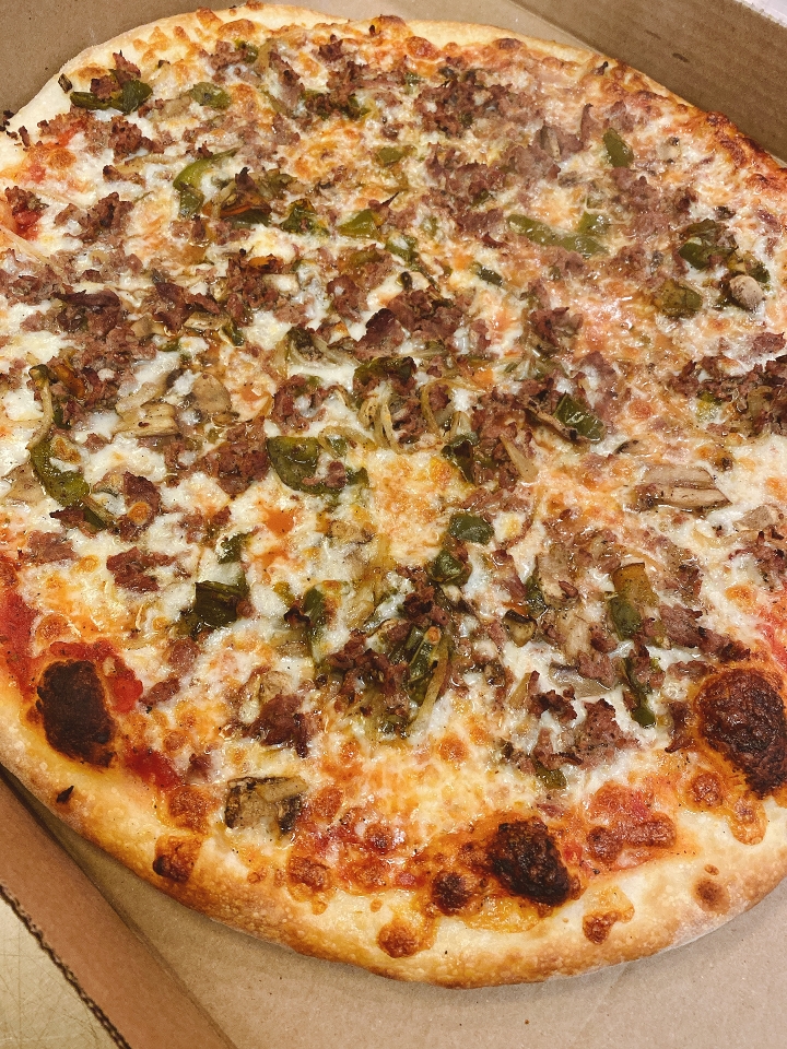 #3 Steak Bomb Pizza.