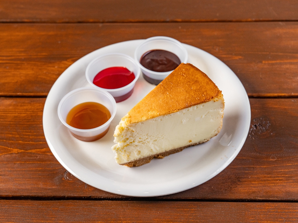 Colossal New York Cheesecake.