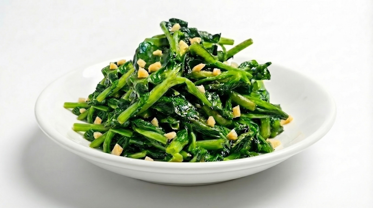 Pea Sprouts - Garlic Tossed.